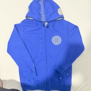 No Choice Unisex Ultra-Light EMF Protective Grounding Organic Zip Up Hoodie - M